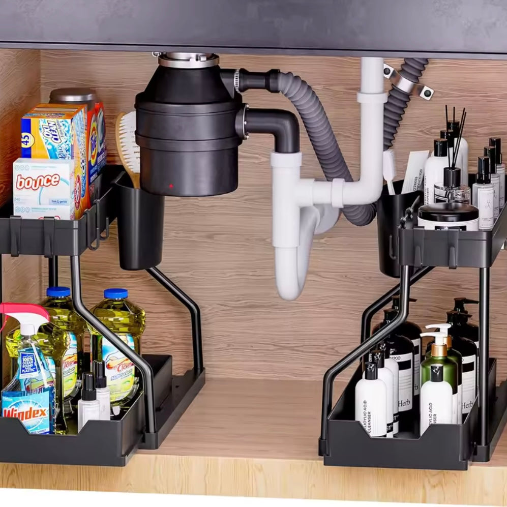 Under-Sink Storage Rack